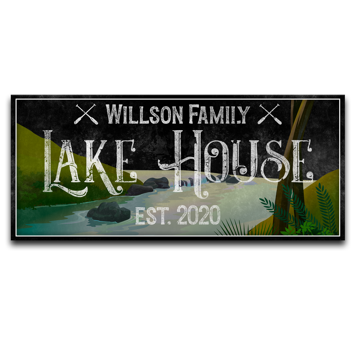 Lake House I - Canvas Art