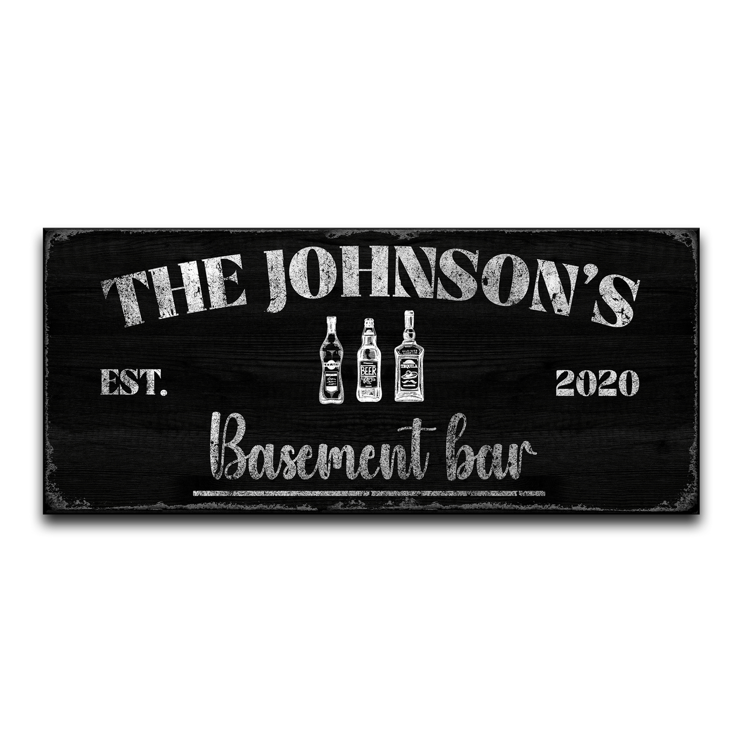 Basement Bar - Canvas Art
