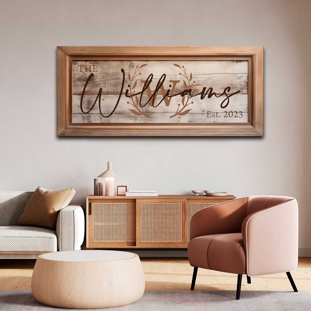 Family Sign II - Canvas Art