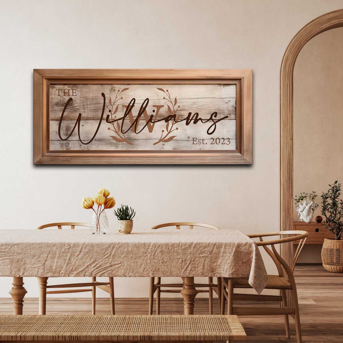 Family Sign II - Canvas Art