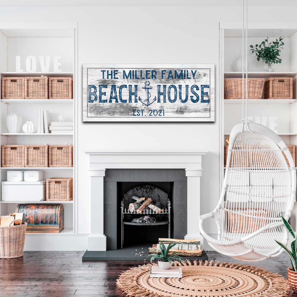 Beach House - Canvas Art