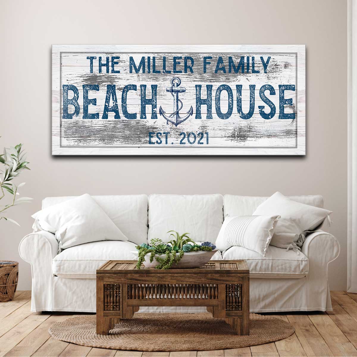 Beach House - Canvas Art
