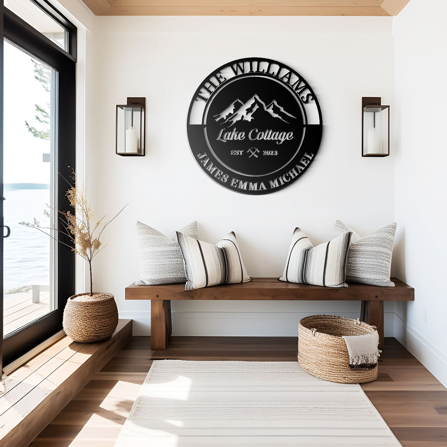 Outdoor Mountain House Sign