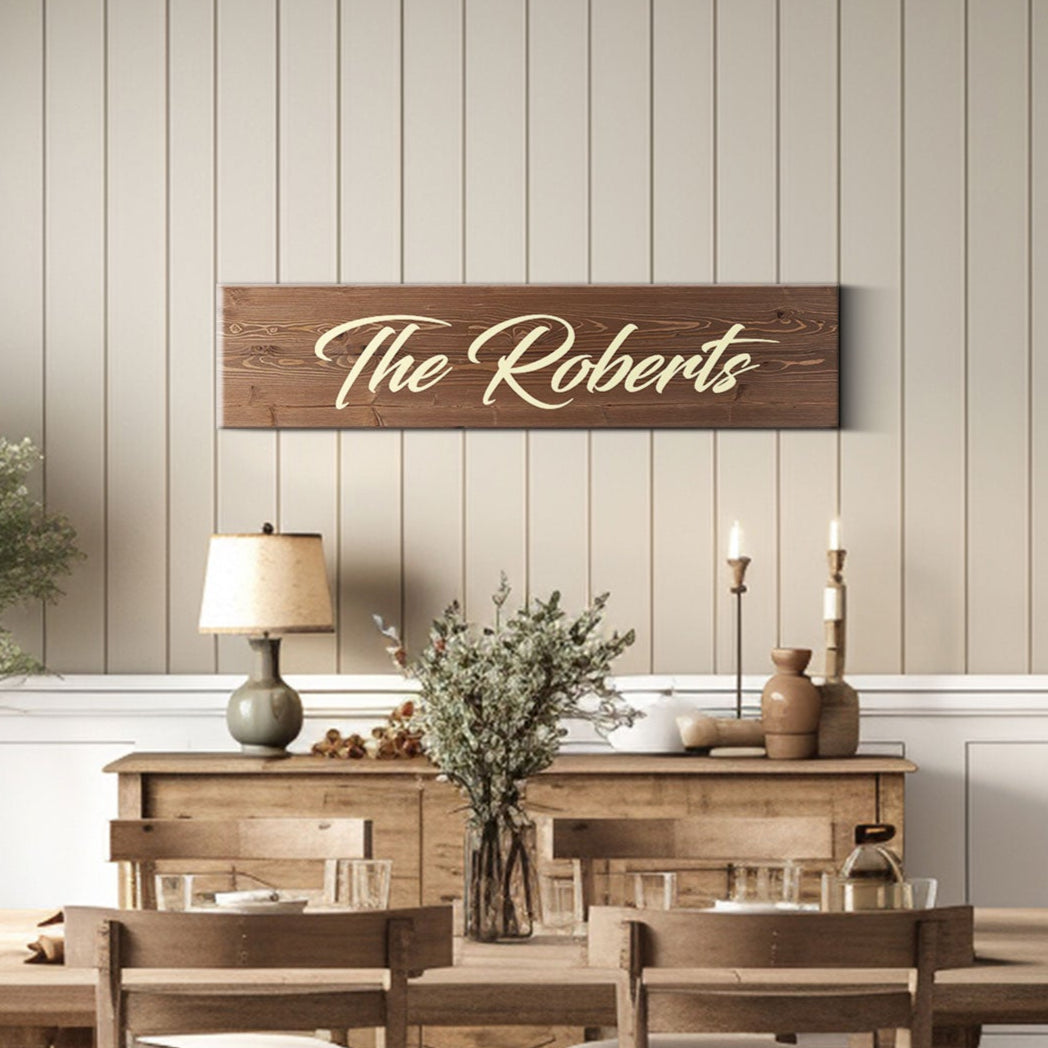 Custom Wooden Sign