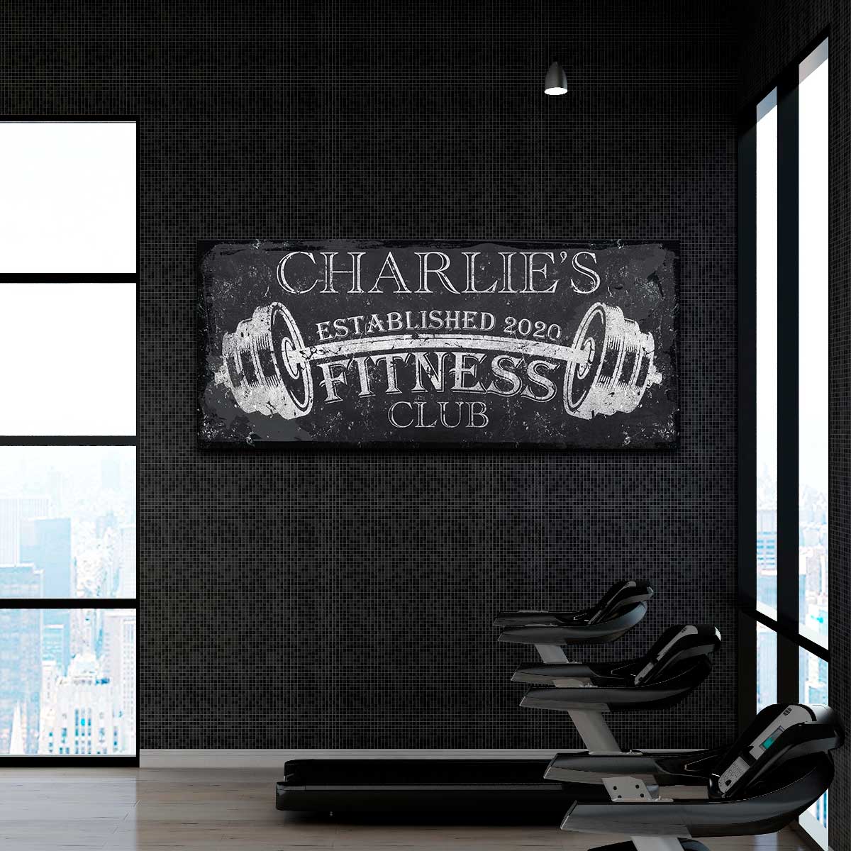 Fitness Club - Canvas Art