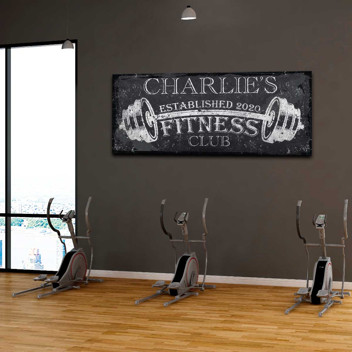 Fitness Club - Canvas Art