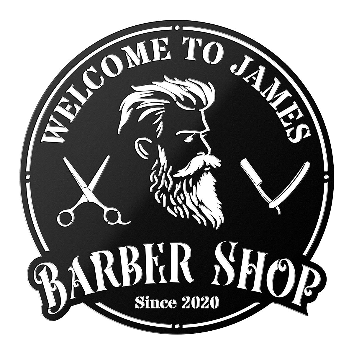 Barber Shop I Metal Sign