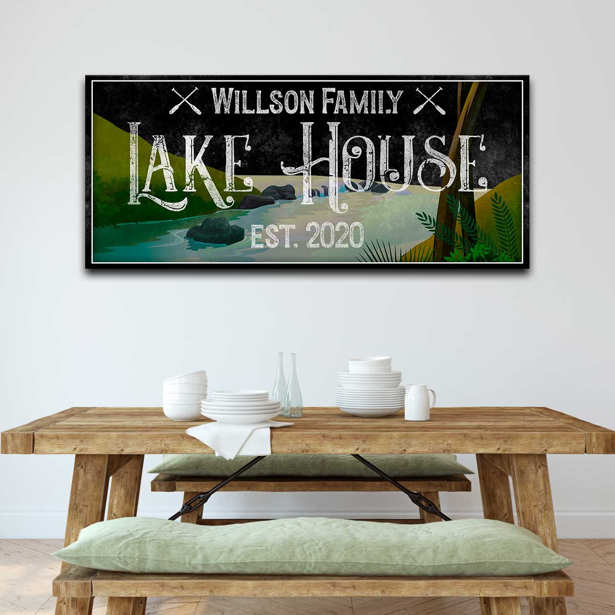 Lake House I - Canvas Art