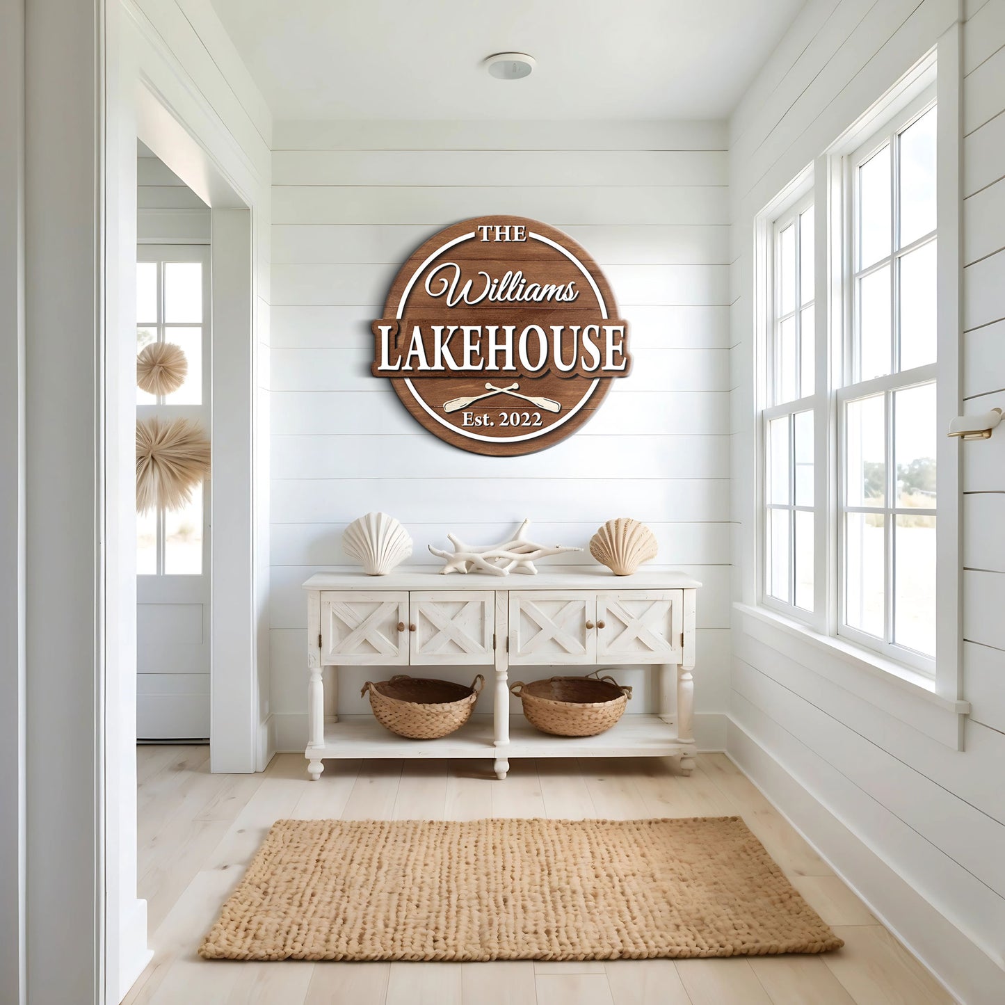 Lakehouse Wooden Sign