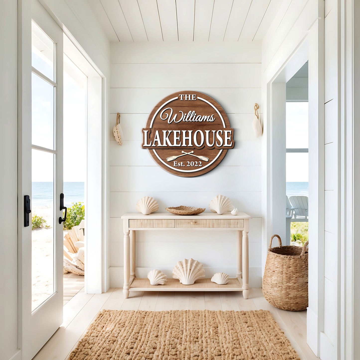 Lakehouse Wooden Sign