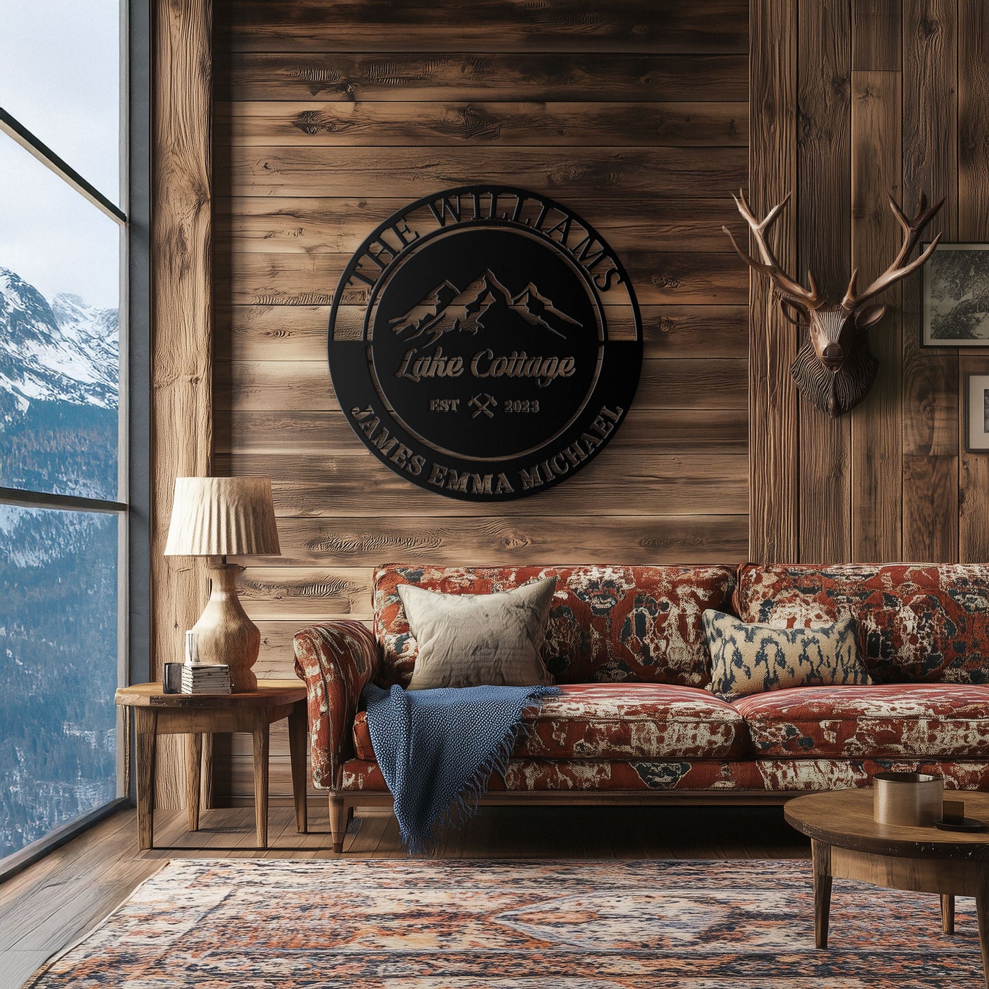 Outdoor Mountain House Sign