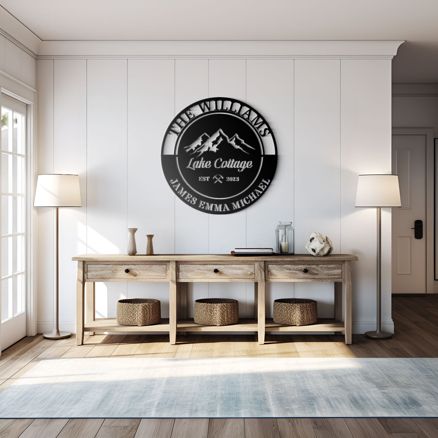 Outdoor Mountain House Sign