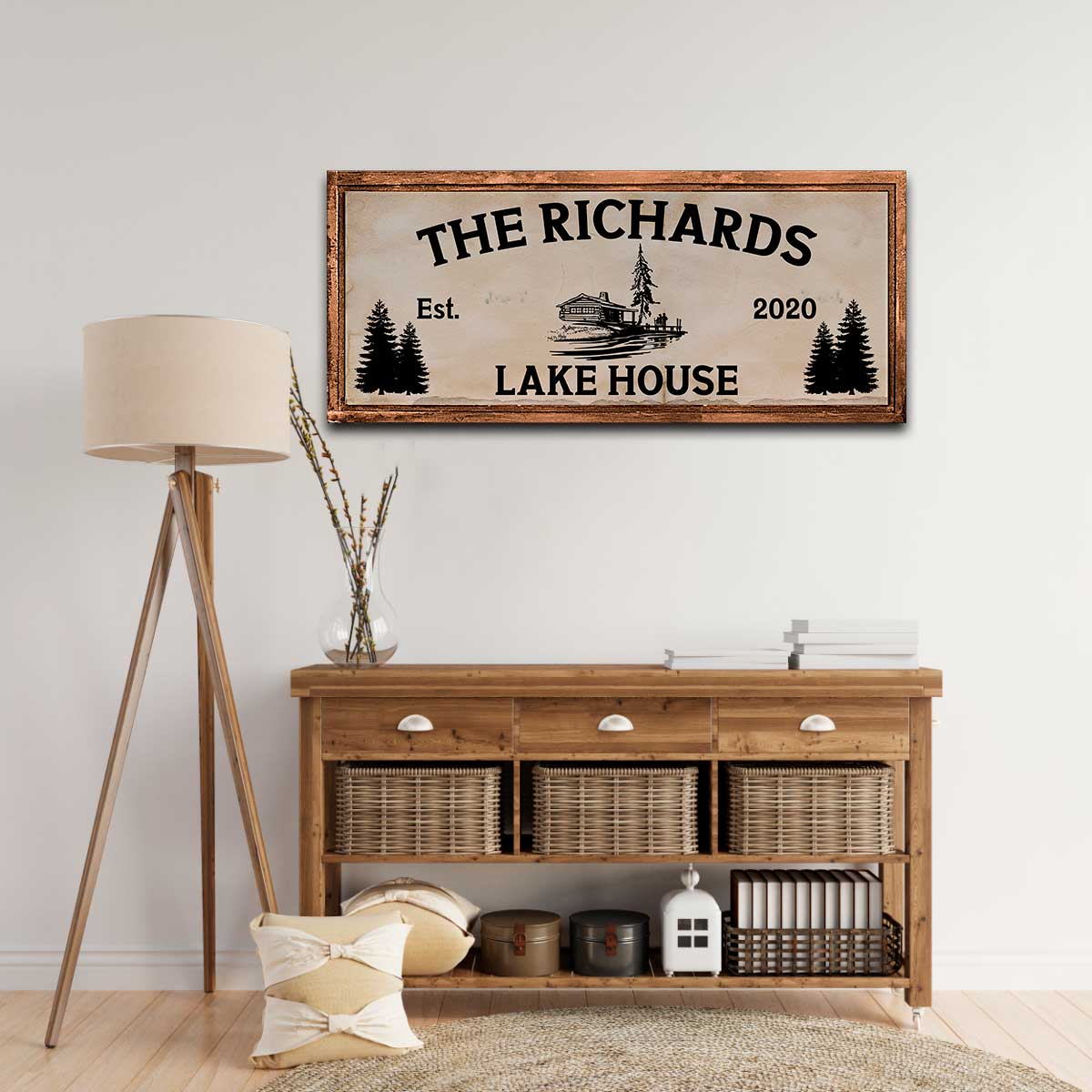 Lake House - Canvas Art