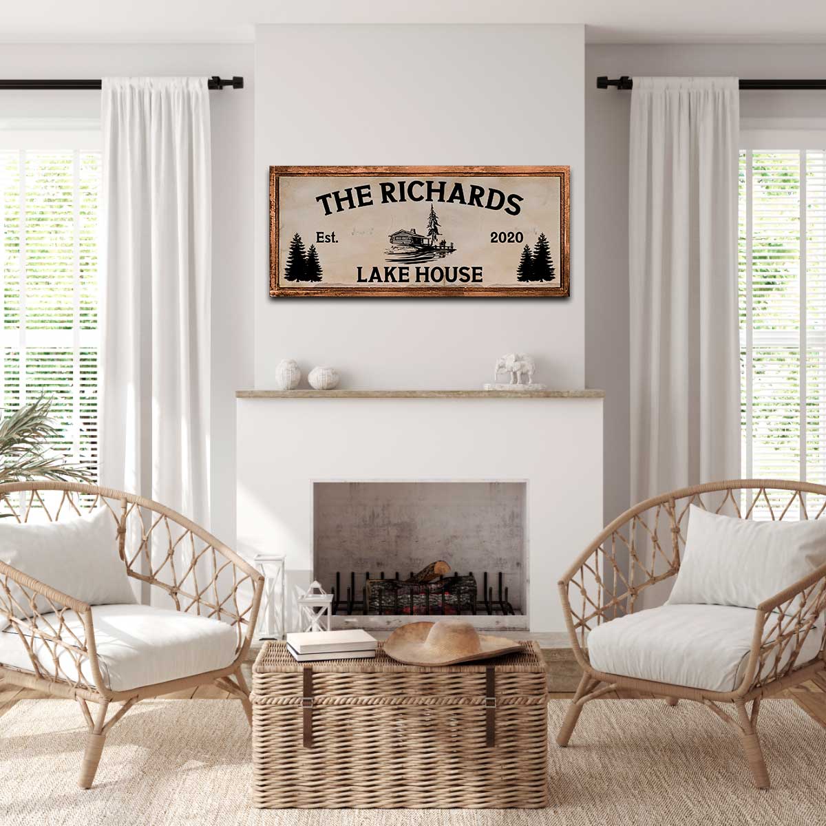 Lake House - Canvas Art