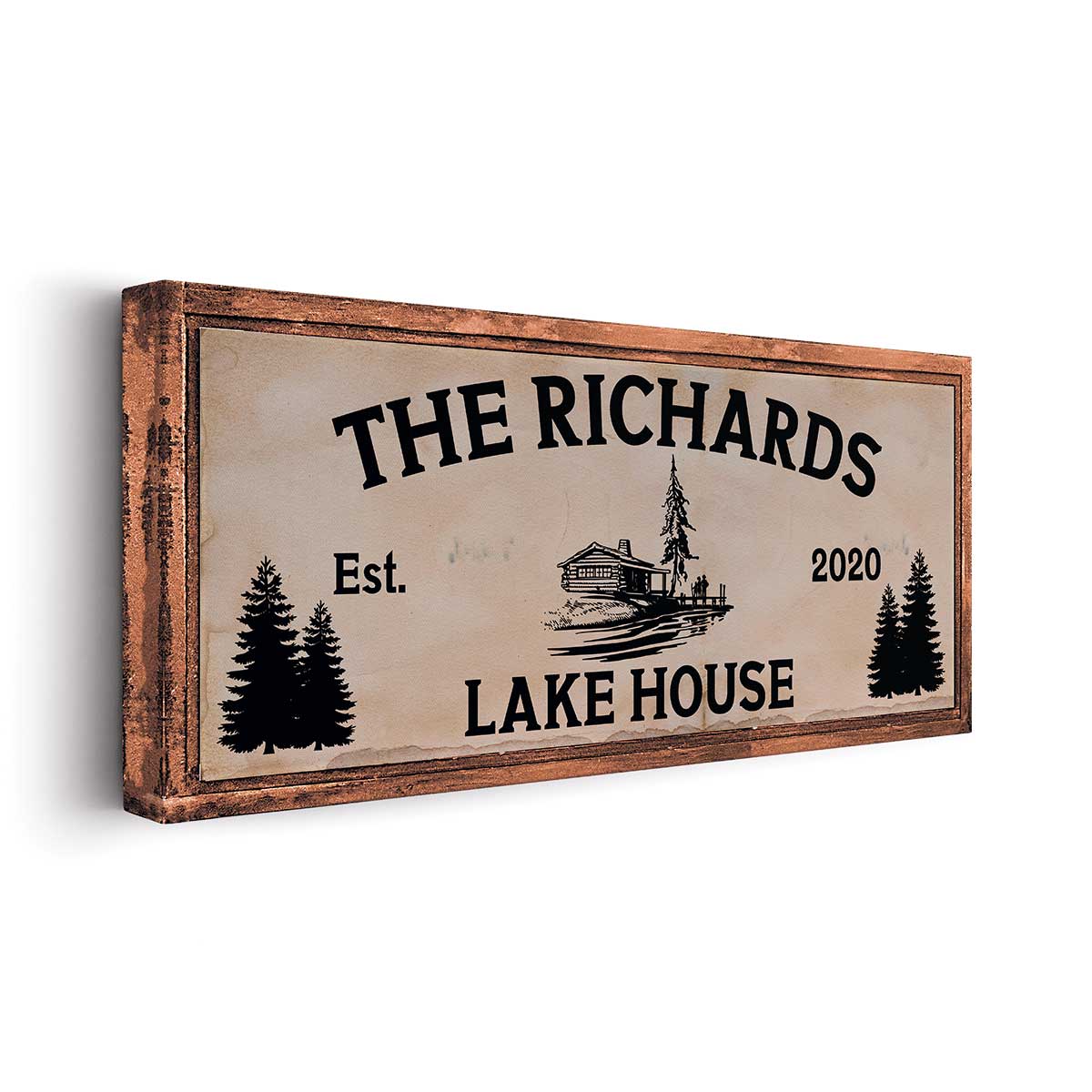 Lake House - Canvas Art