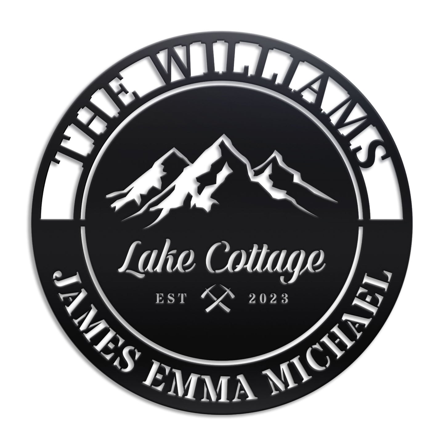 Outdoor Mountain House Sign