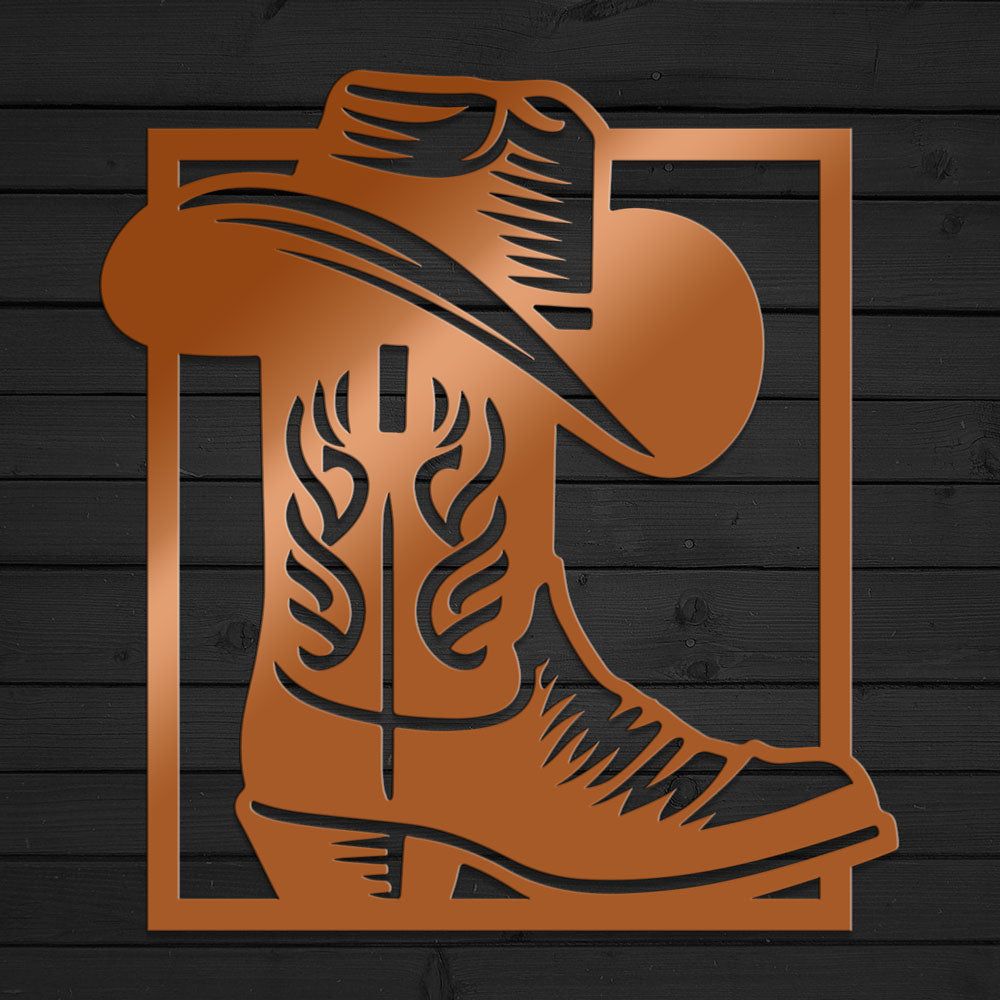 CowBoots Sign