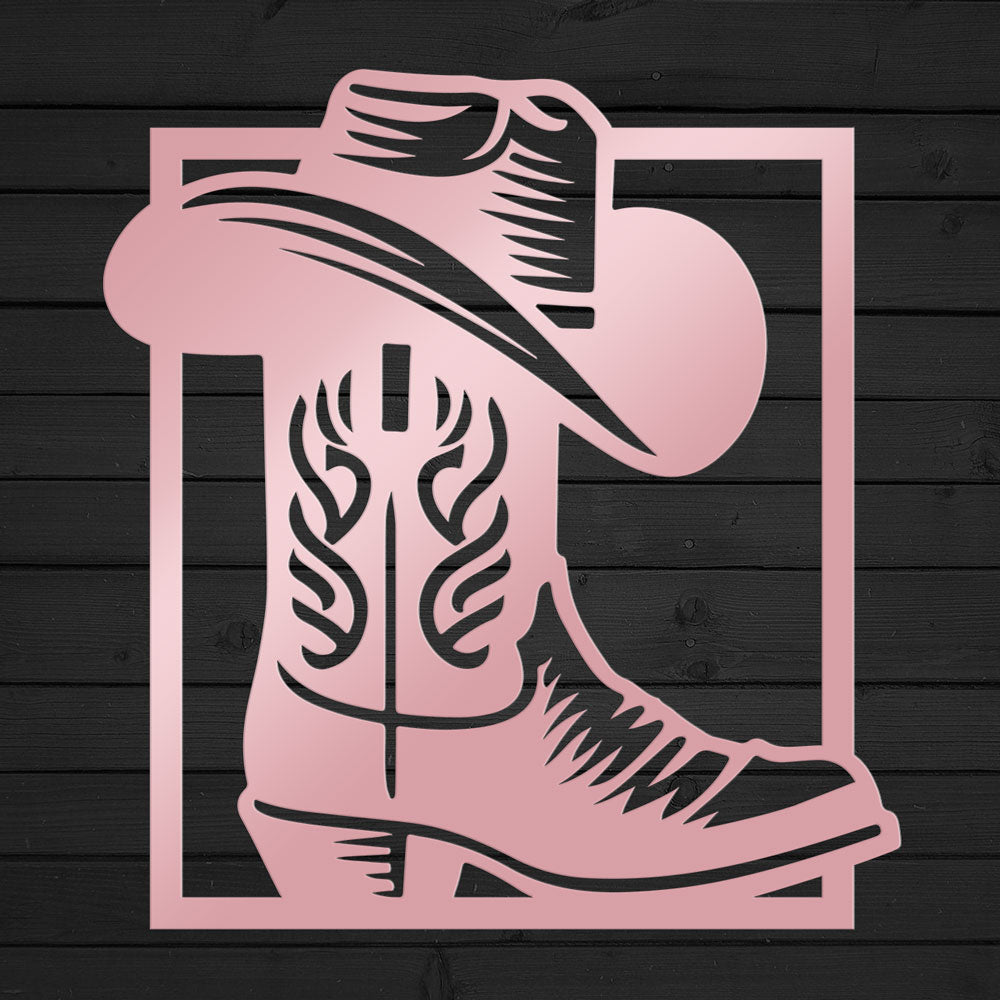 CowBoots Sign