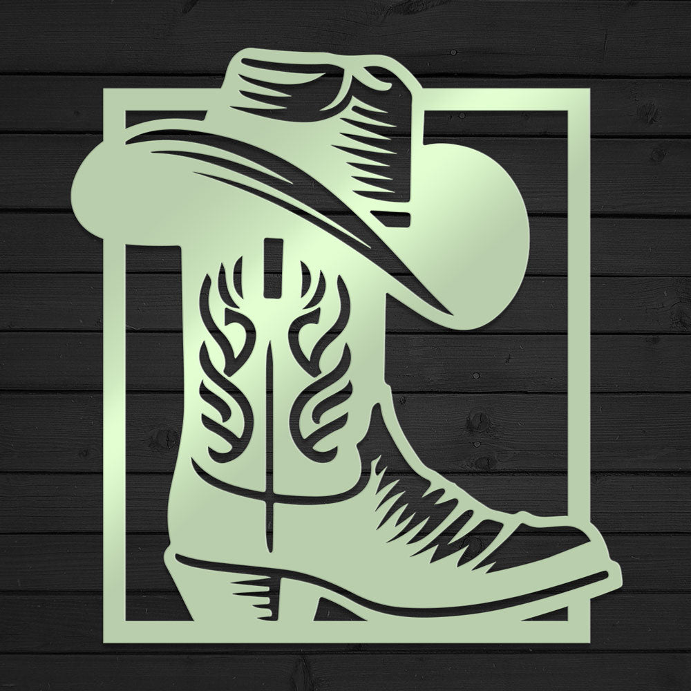 CowBoots Sign