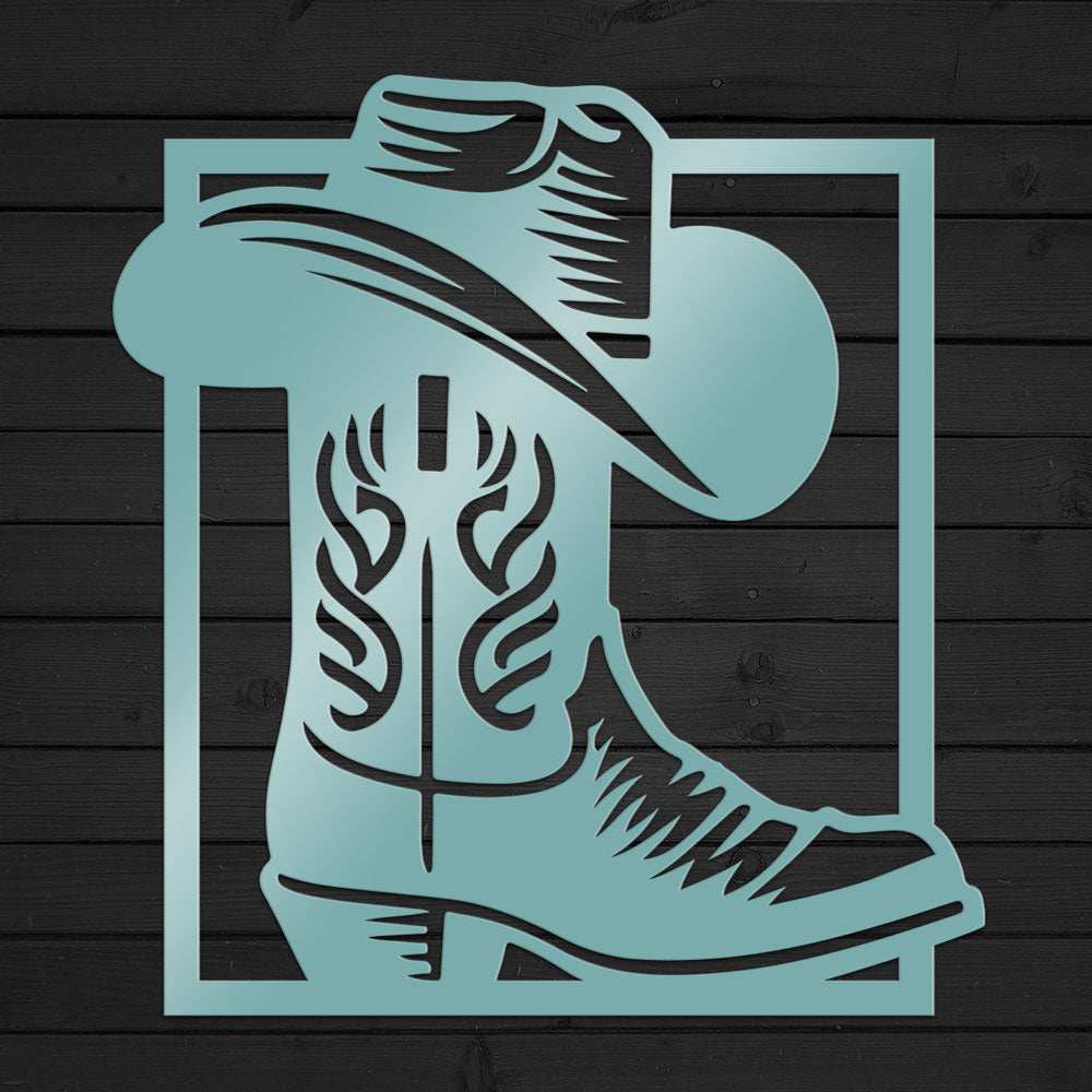 CowBoots Sign