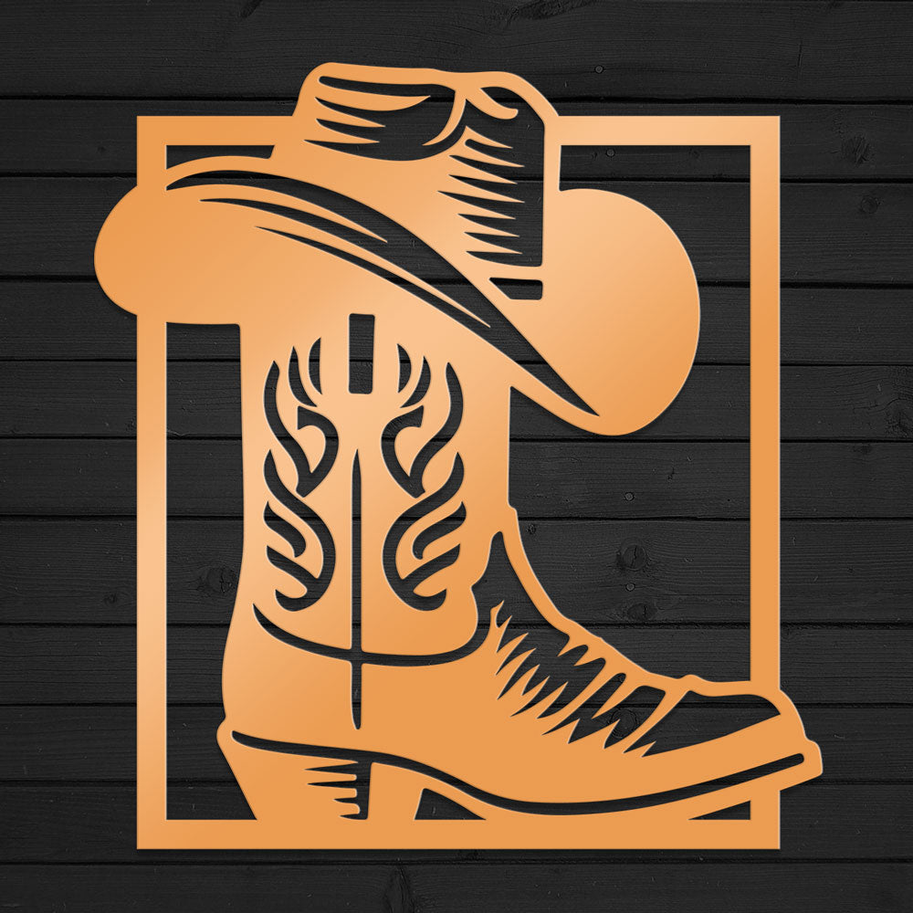 CowBoots Sign