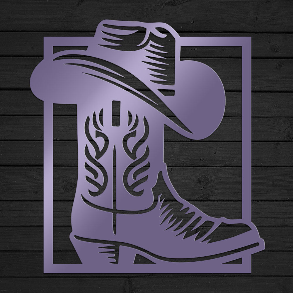 CowBoots Sign