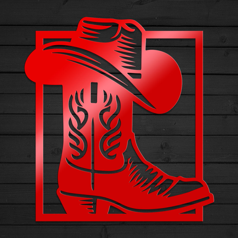 CowBoots Sign