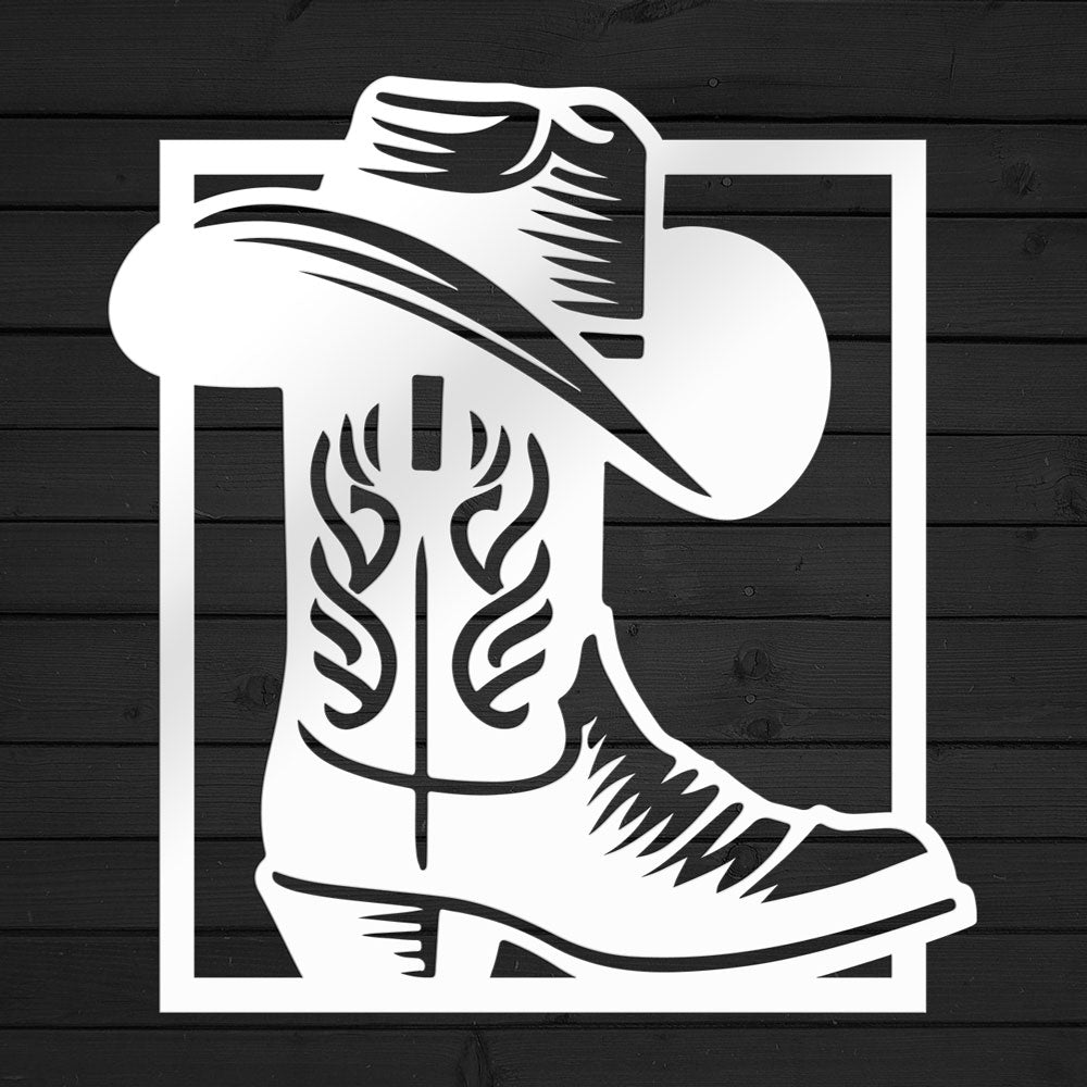 CowBoots Sign