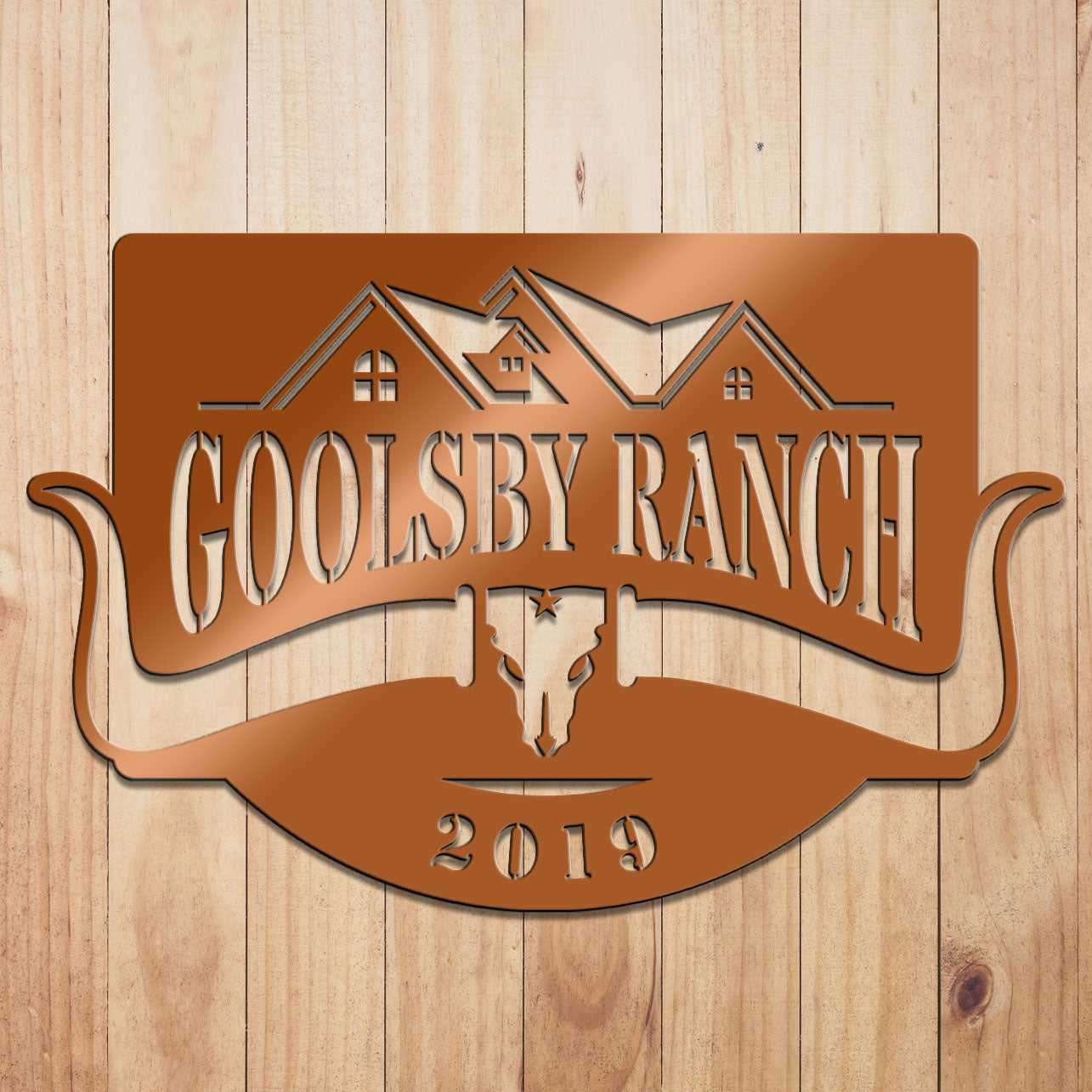 Ranch Metal Sign