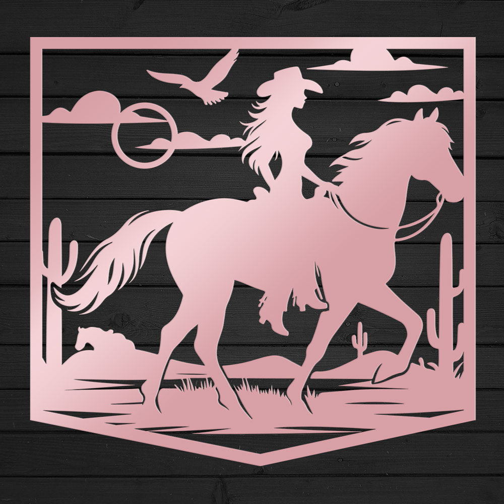 Cowgirl Sign