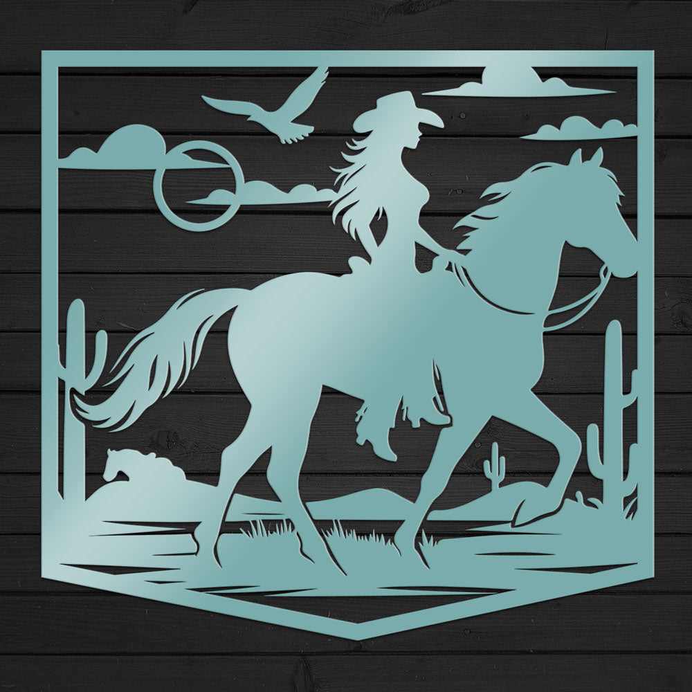Cowgirl Sign