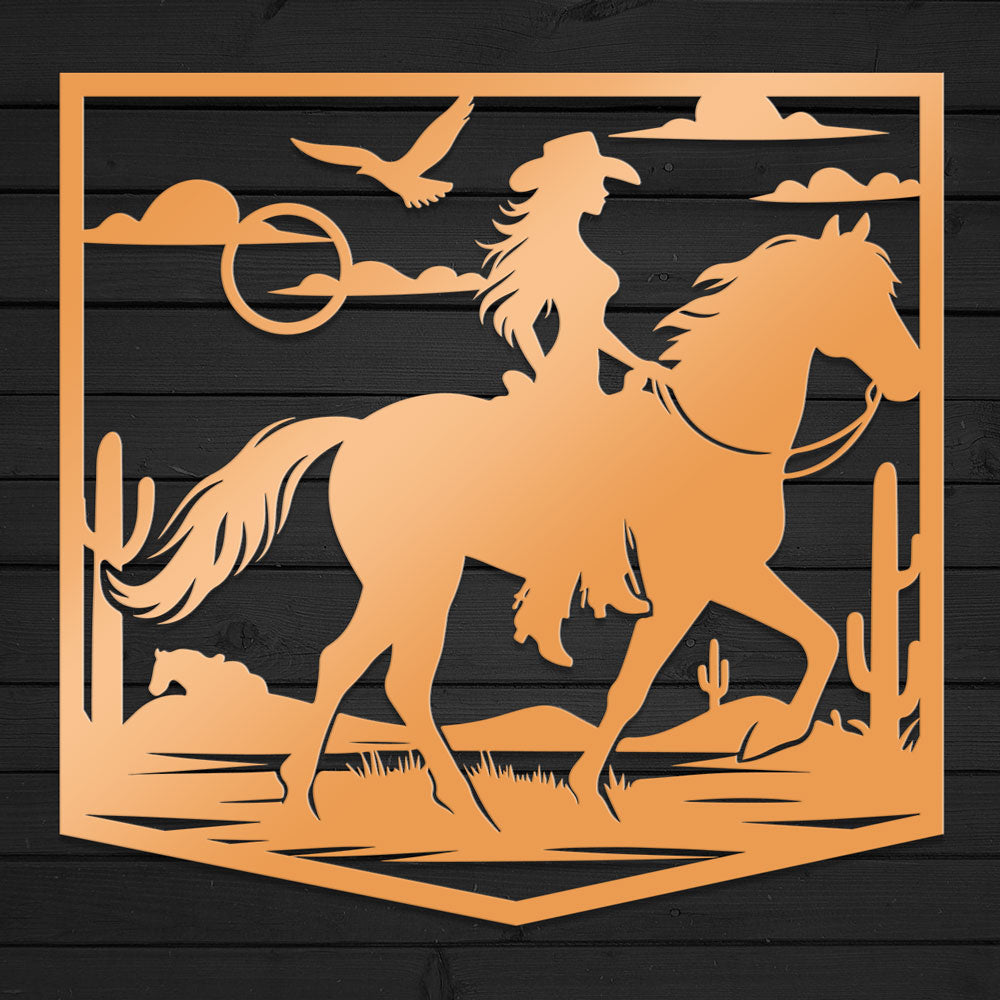 Cowgirl Sign