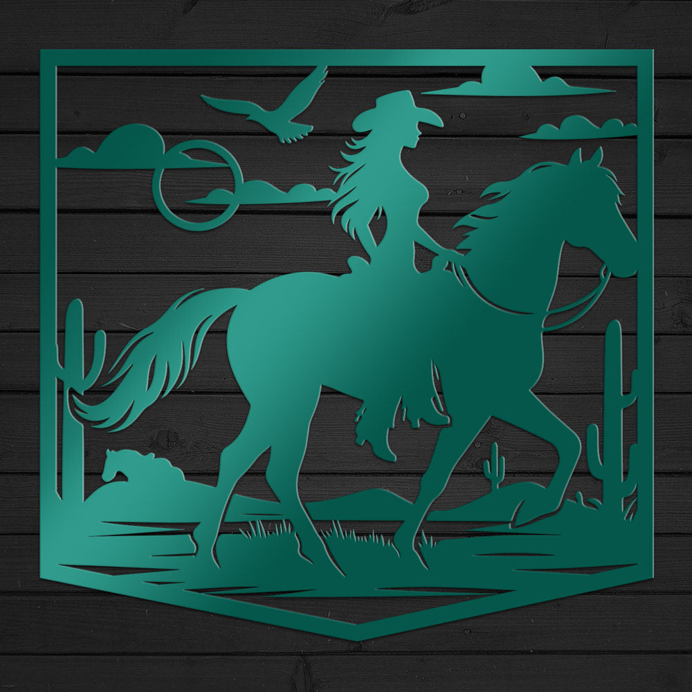 Cowgirl Sign