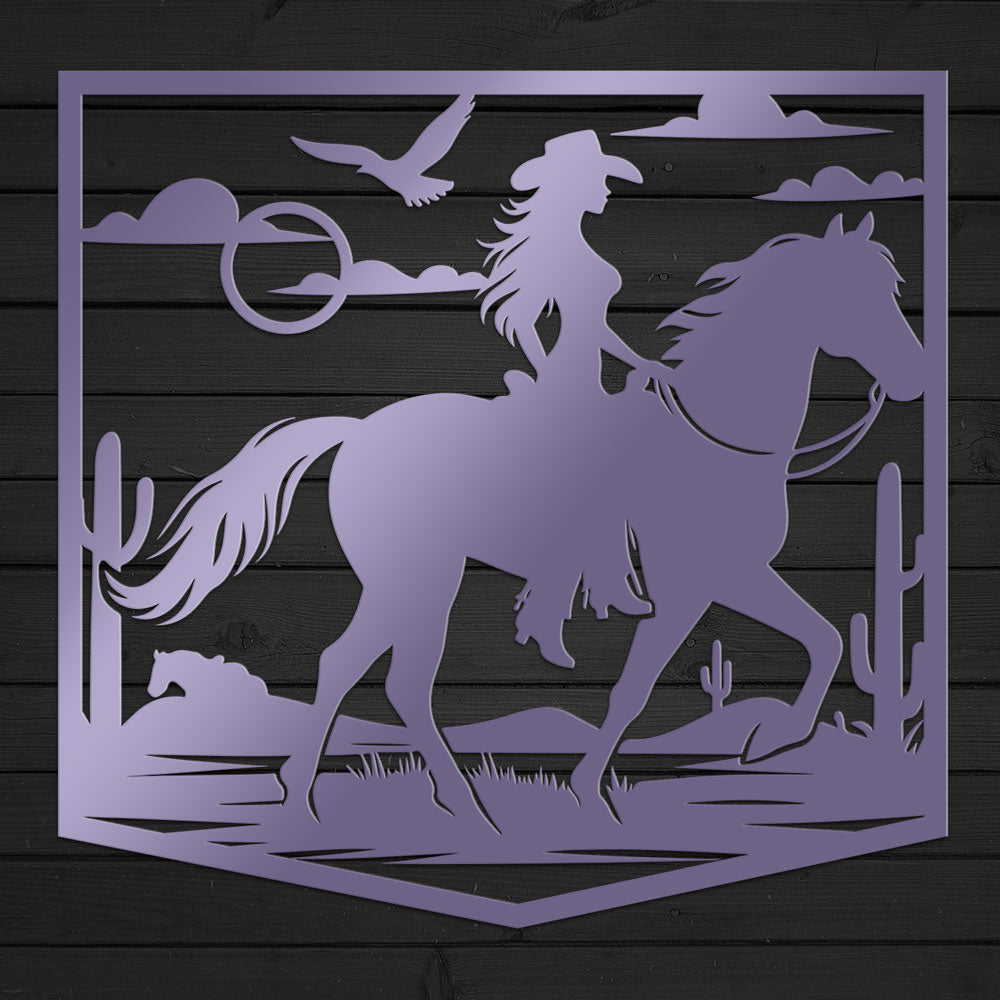 Cowgirl Sign