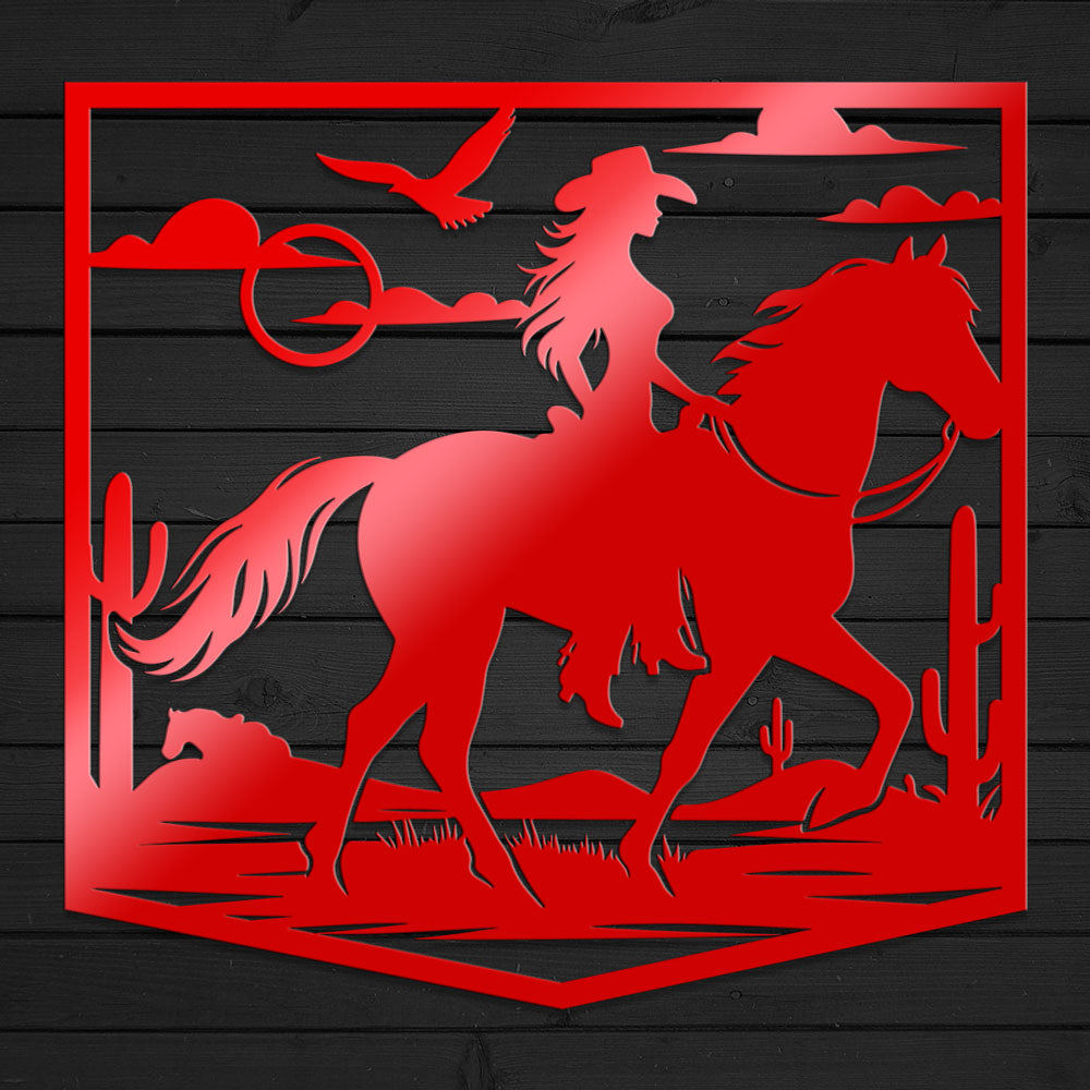 Cowgirl Sign
