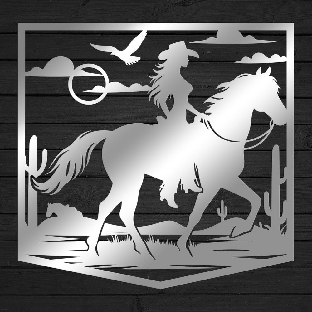 Cowgirl Sign