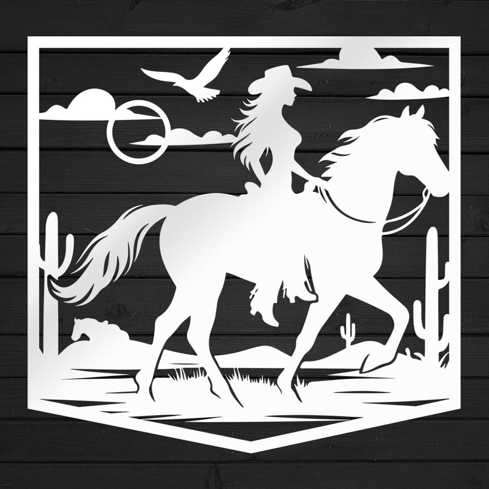 Cowgirl Sign