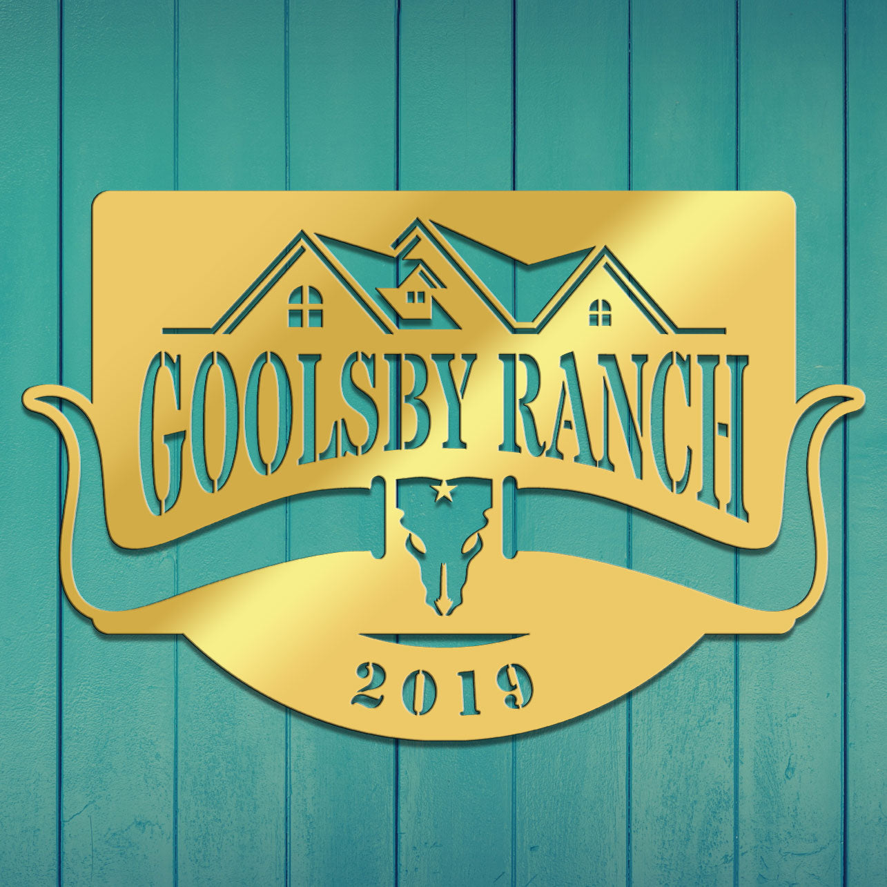 Ranch Metal Sign