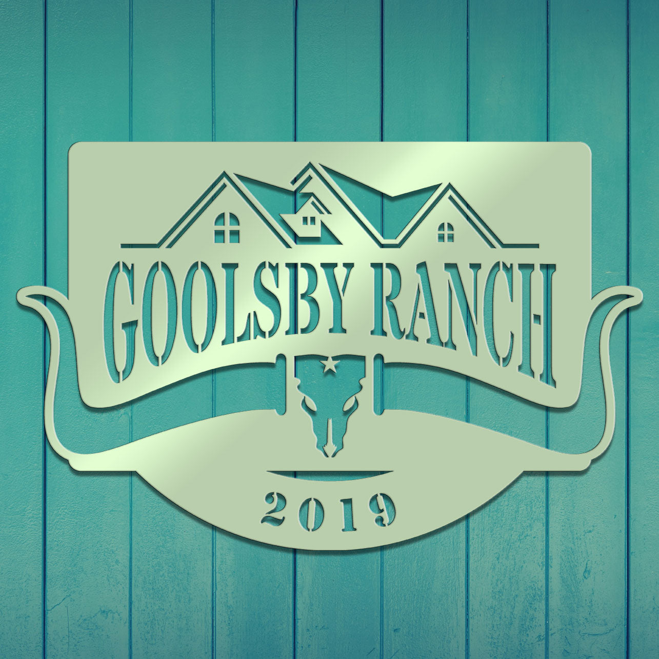 Ranch Metal Sign
