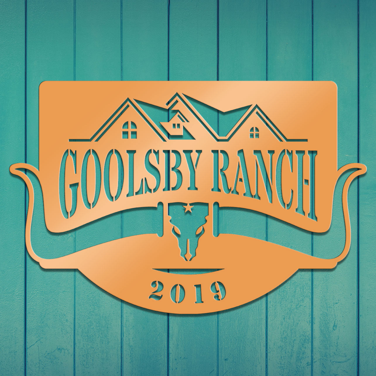 Ranch Metal Sign