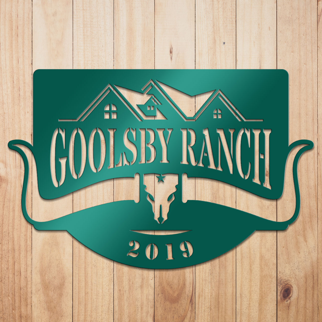 Ranch Metal Sign