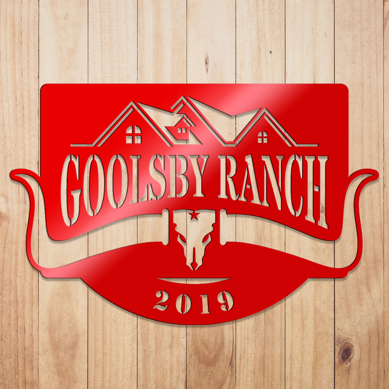 Ranch Metal Sign