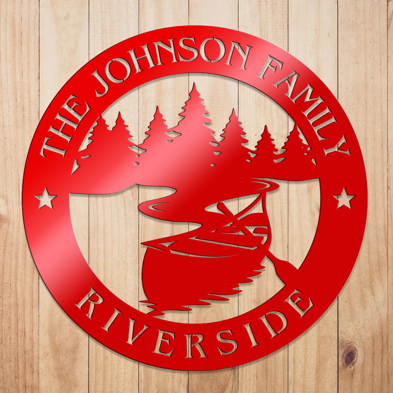 Riverside Metal Sign