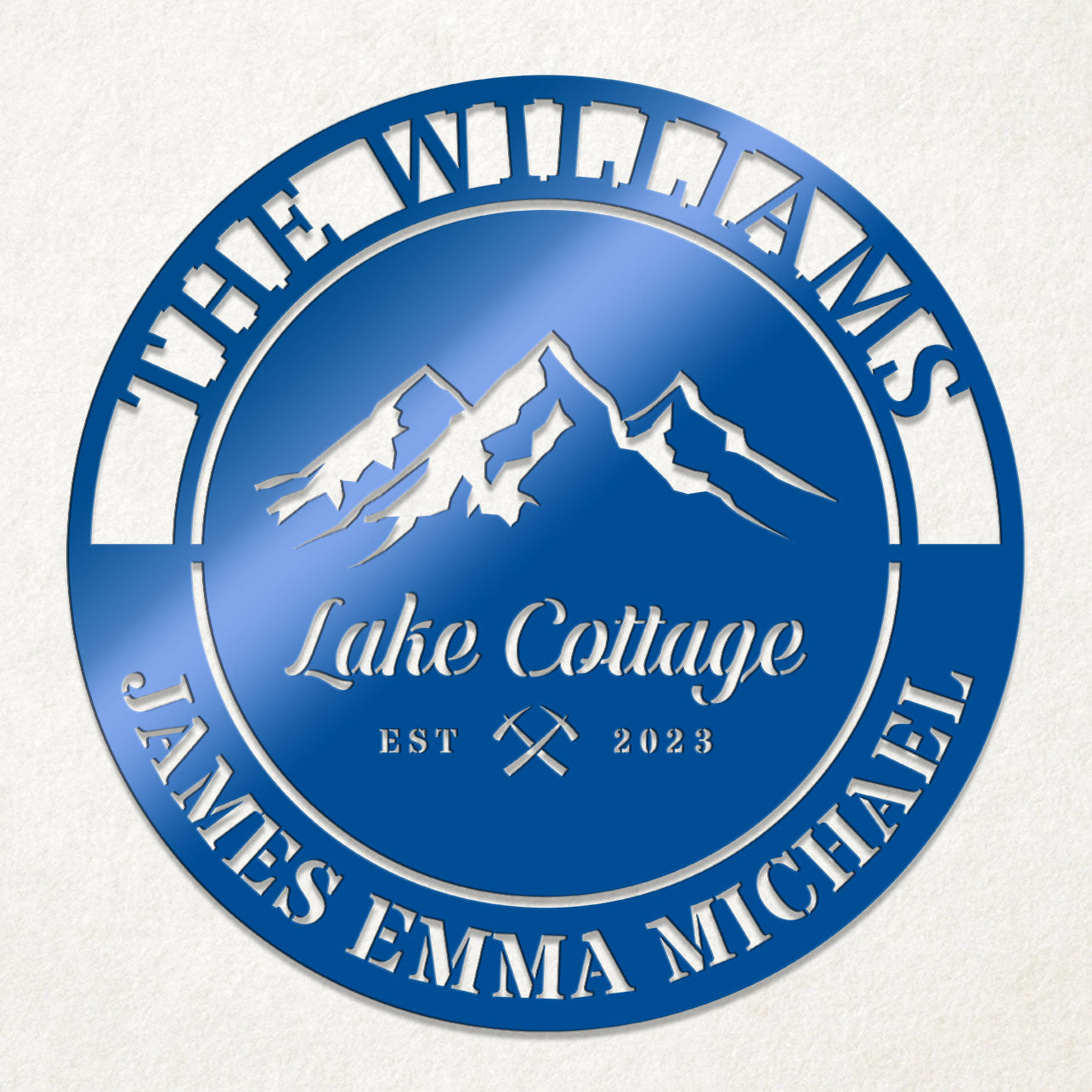 Outdoor Mountain House Sign