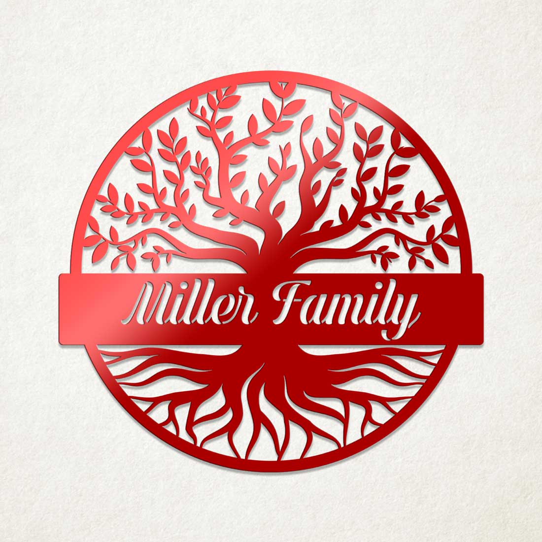 Family Tree of Life Sign