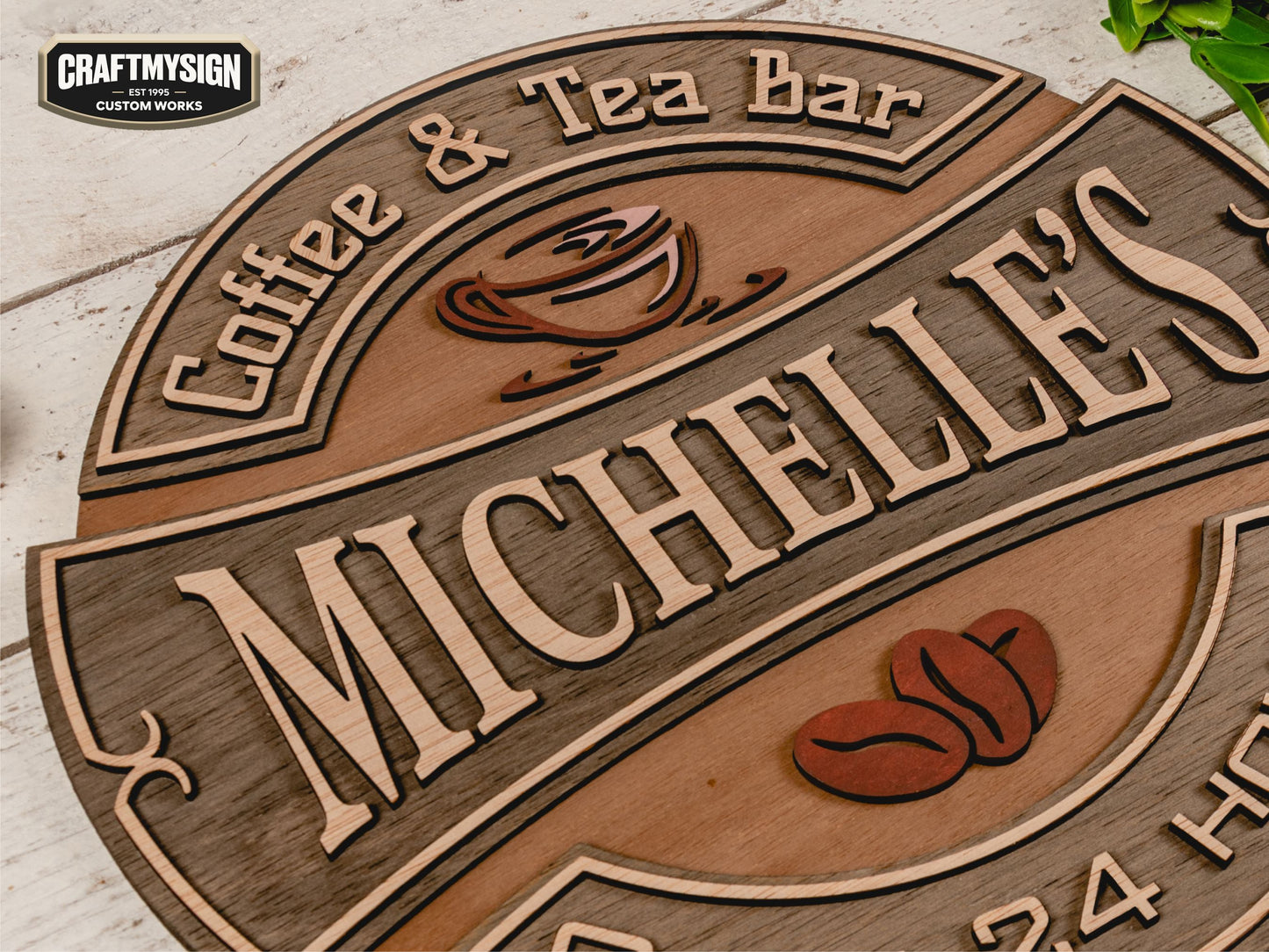 Rounded Bar Sign Craft My Sign