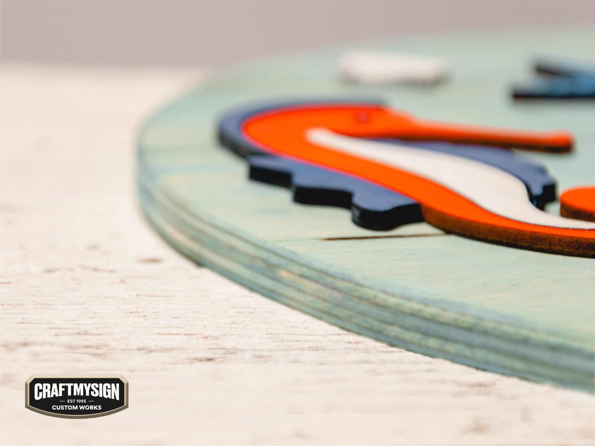 Ocean Nursery Name Sign Woodform Artcrafts