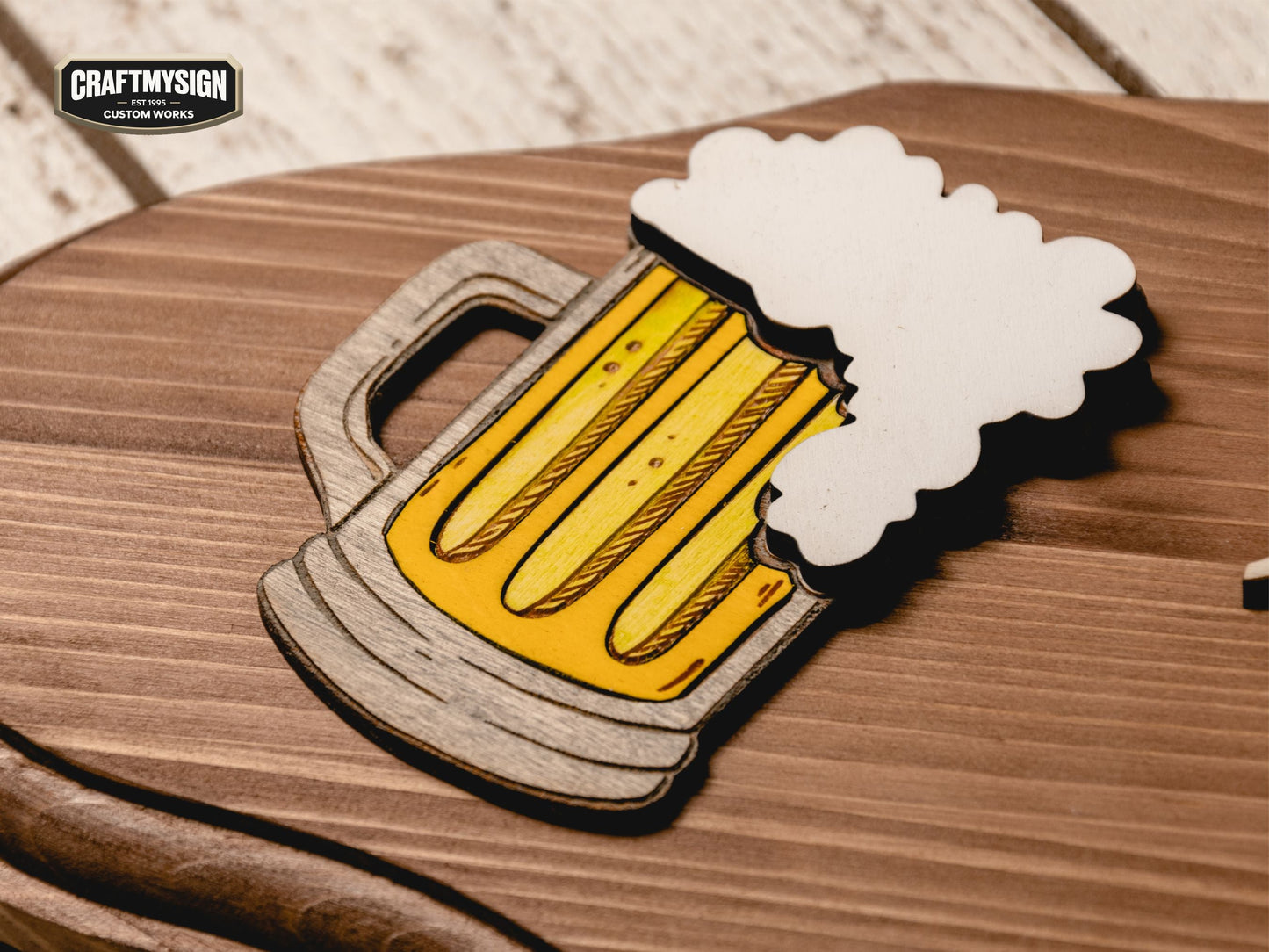Bar Sign Woodform Artcrafts