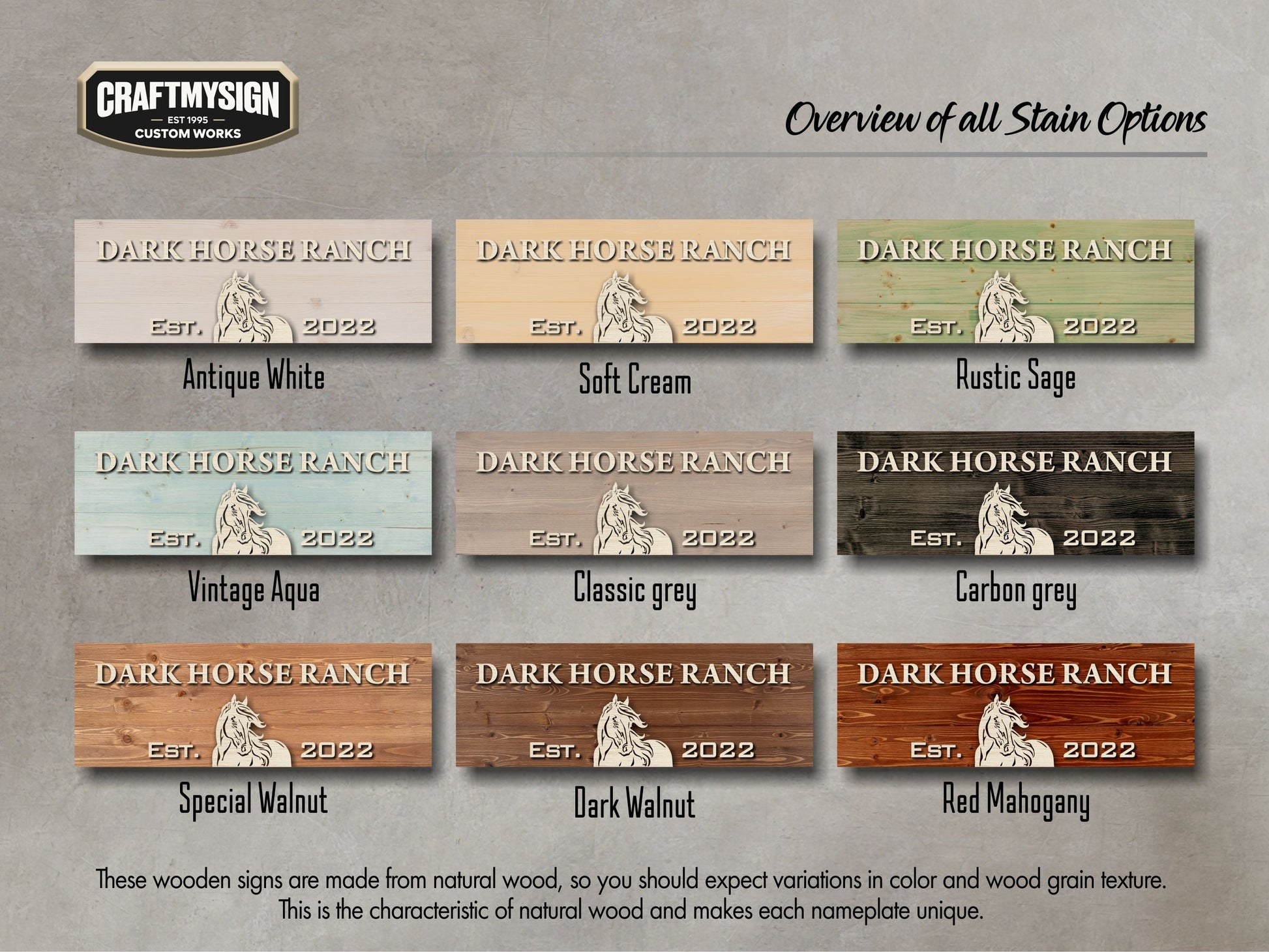 Ranch Sign Woodform Artcrafts