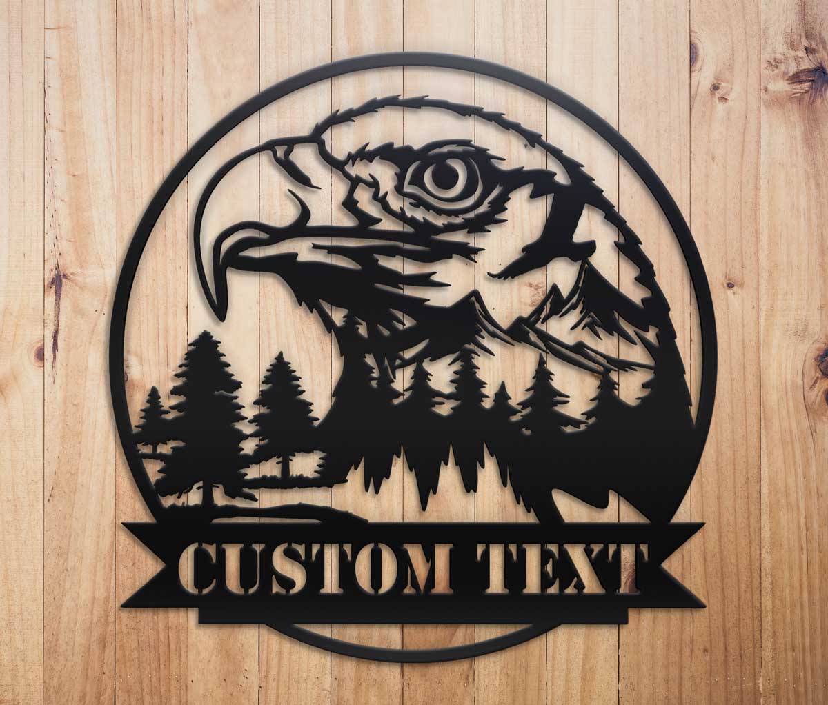 Outdoor Eagle Sign